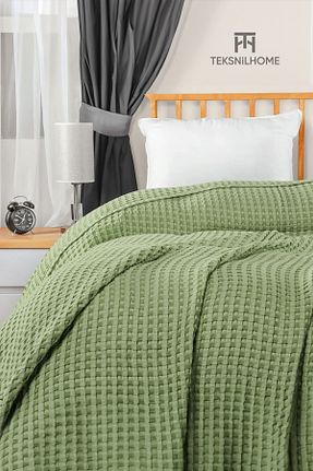 پیکه و ست پیکه دونفره سبز پنبه ای TeksNil Home - کد 871439686