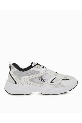 کفش اسنیکر سفید مردانه بند دار Calvin Klein - کد 869511971