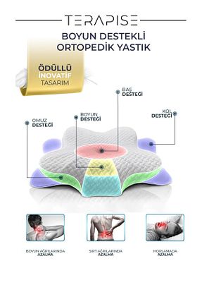 بالش سفید Kapitone Terapise - کد 857547078
