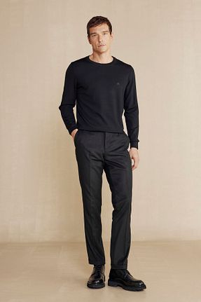 شلوار مشکی مردانه بافتنی BROOKS BROTHERS - کد 871505309