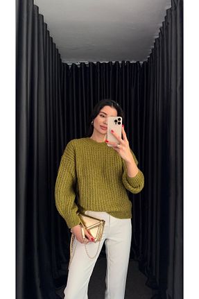 پلیور رنگی زنانه ساده HAZELANNA - کد 871524252