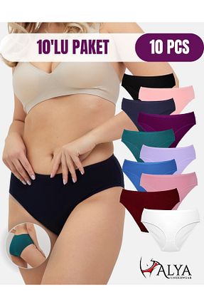 شورت رنگی زنانه پنبه - الاستین ALYA UNDERWEAR - کد 845805830