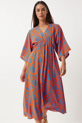 لباس نارنجی زنانه بافتنی Vivika - کد 871544623