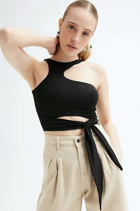 بلوز مشکی زنانه ساده Vivika - کد 871544287