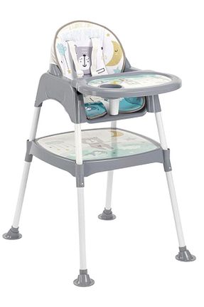 صندلی تغذیه طوسی 2 سال Pocket&Mama - کد 106353646