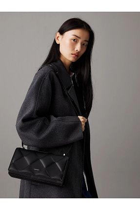 کیف دوشی مشکی زنانه Calvin Klein - کد 871578116