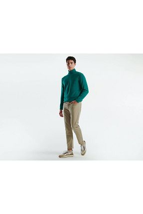 شلوار بژ مردانه الاستین United Colors of Benetton - کد 871625247