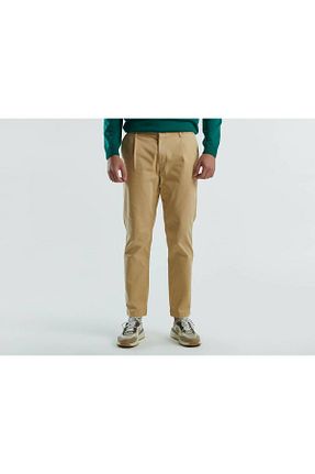 شلوار بژ مردانه پارچه United Colors of Benetton - کد 871625240