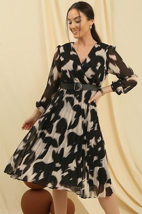 لباس مشکی زنانه بافتنی By Saygı - کد 804931074