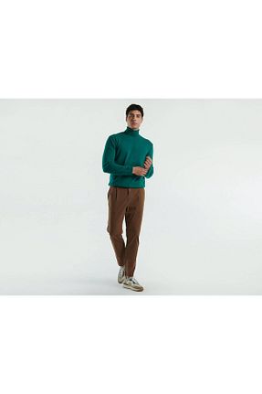 شلوار قهوه ای مردانه پارچه United Colors of Benetton - کد 871625239