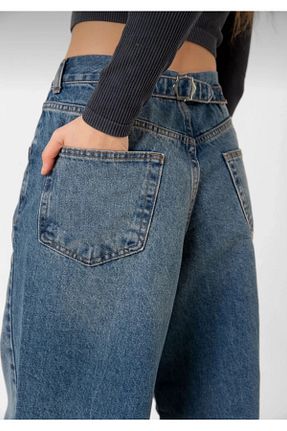 شلوار جین آبی زنانه رگولار Trn JNS - کد 871643012
