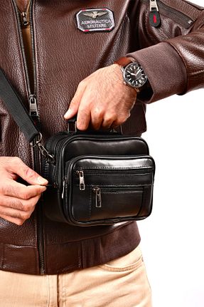 کیف دستی مشکی مردانه سایز متوسط CüzCan - کد 867981282