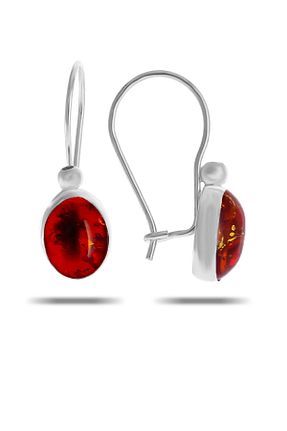 گوشواره نقره زرد زنانه 925 عیار Sümer Telkari - کد 176341341