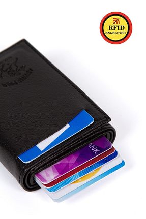 کیف پول مشکی زنانه ابعاد بزرگ Newish - کد 445529286