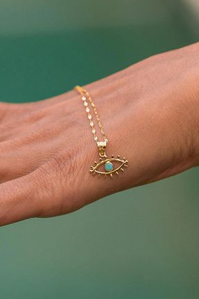 گردنبند طلا زرد زنانه 14 عیار Bayar Gold - کد 46008611