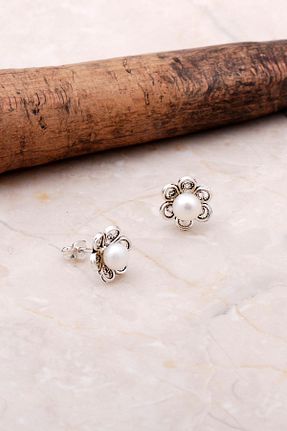 گوشواره نقره زنانه 925 عیار Sümer Telkari - کد 63295671