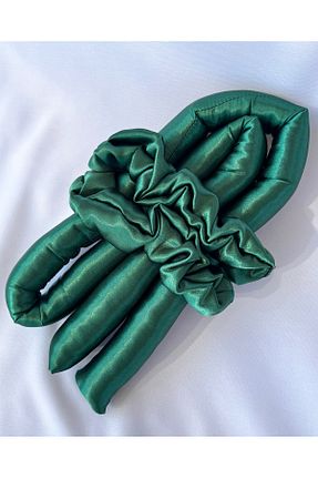 گیره سر سبز زنانه ساتن Woollyland - کد 844308396