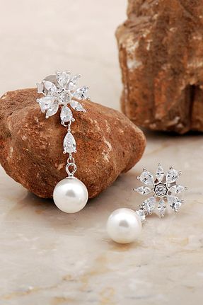 گوشواره نقره زنانه 925 عیار Sümer Telkari - کد 854158755