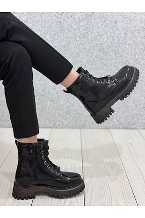 بوت / نیم بوت مشکی زنانه چرم مصنوعی Wickers - کد 871665358