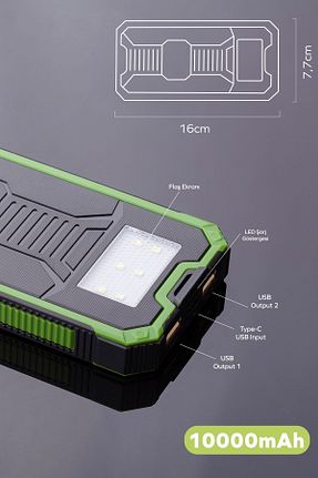 پاور بانک مشکی 7900 - 11500 Deji - کد 34107201