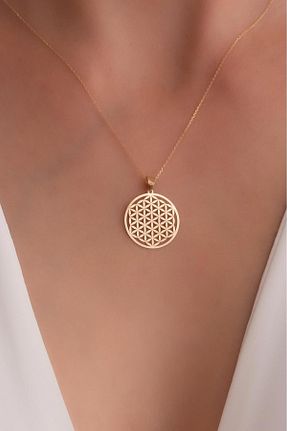 گردنبند طلا زرد زنانه 14 عیار Bayar Gold - کد 119973421