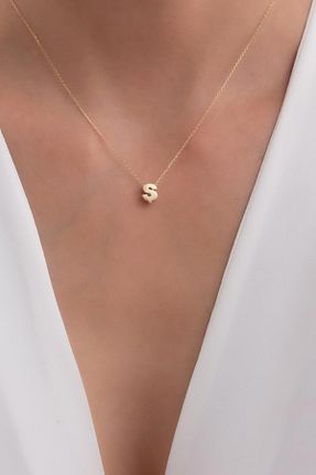 گردنبند طلا نارنجی زنانه 14 عیار Bayar Gold - کد 65024175