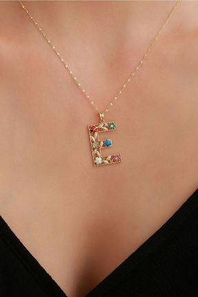 گردنبند طلا سبز زنانه 14 عیار Bayar Gold - کد 63989852