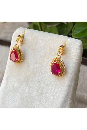 گوشواره طلا زرد زنانه 14 عیار Bayar Gold - کد 62700064