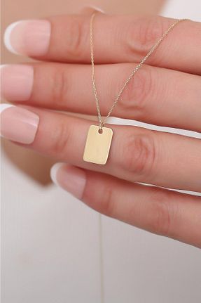 گردنبند طلا زرد زنانه 14 عیار Bayar Gold - کد 200345459