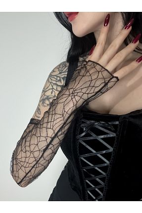 دستکش مشکی زنانه DarkellaStore - کد 871677085