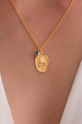 گردنبند طلا زرد زنانه 14 عیار Bayar Gold - کد 62369443