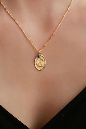 گردنبند طلا زرد زنانه 14 عیار Bayar Gold - کد 62762814