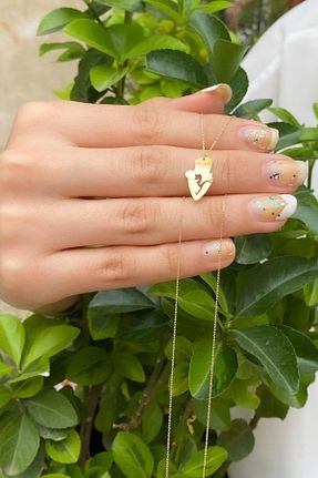 گردنبند طلا زرد زنانه 14 عیار Bayar Gold - کد 101058219