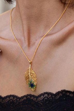 گردنبند طلا زرد زنانه 14 عیار Bayar Gold - کد 64015988