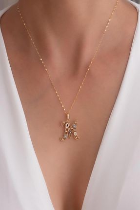 گردنبند طلا زرد زنانه 14 عیار Bayar Gold - کد 62828935