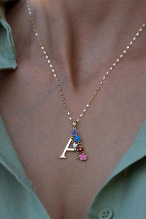 گردنبند طلا زرد زنانه 14 عیار Bayar Gold - کد 63988790