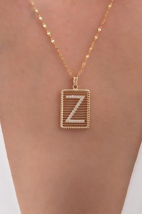 گردنبند طلا زرد زنانه 14 عیار Bayar Gold - کد 108737384