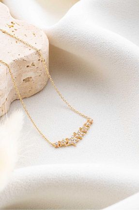 گردنبند طلا زرد زنانه 14 عیار Bayar Gold - کد 815507310