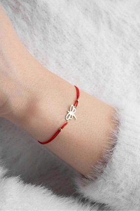 دستبند طلا قرمز زنانه 14 عیار Bayar Gold - کد 826369852