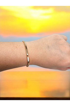 دستبند استیل (فولاد) طلائی زنانه استیل ضد زنگ XUPING JEWELRY - کد 871689904