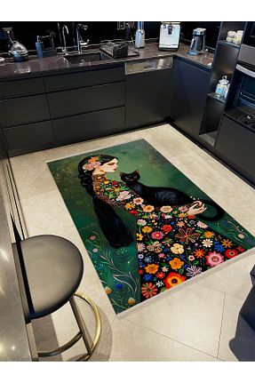 فرش رنگی قابل شستشو Rugs Modern Halı - کد 871762814