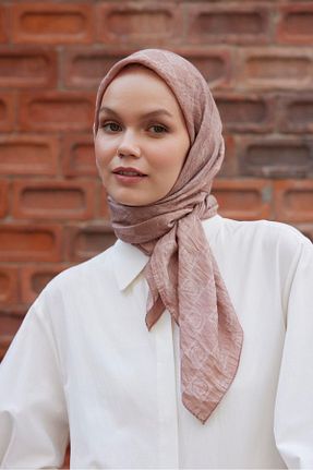 شال صورتی زنانه ویسکون Şalland - کد 847849095