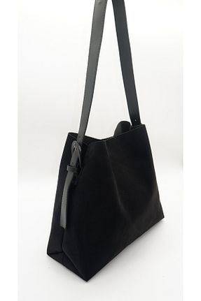 کیف دوشی مشکی زنانه جیر BLOOMS BAG - کد 871796560