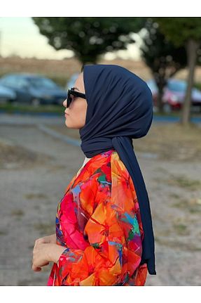 شال سرمه ای زنانه ویسکون Özmin - کد 766279546