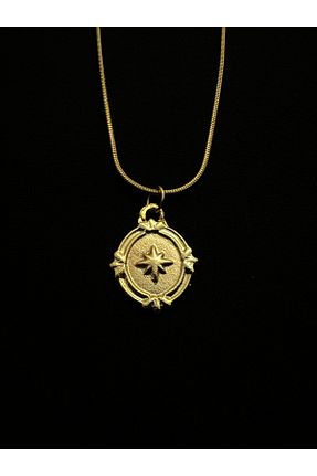 گردنبند استیل ( فولاد ) زرد زنانه استیل (فولاد) LAİKA - کد 871863992