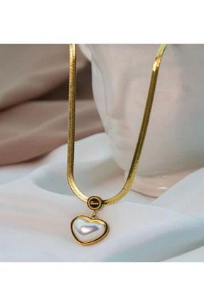 گردنبند استیل ( فولاد ) متالیک زنانه استیل ضد زنگ DESİGN - کد 871883894