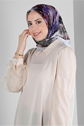روسری پلی استر Alvina - کد 801113812