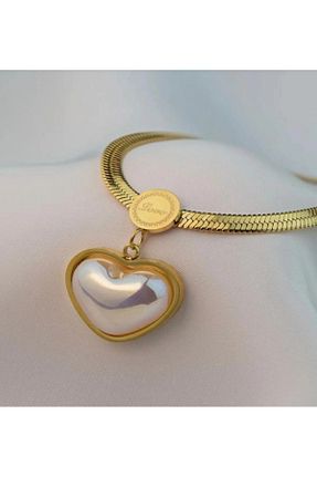 گردنبند استیل ( فولاد ) متالیک زنانه استیل ضد زنگ DESİGN - کد 871883894