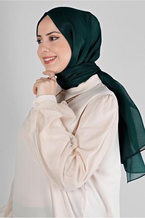 شال سبز زنانه پلی استر Alvina - کد 796282313