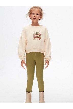 ساق شلواری خاکی بچه گانه بافتنی Zekids - کد 868580908